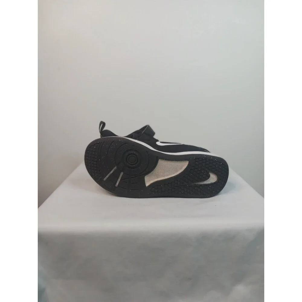 Nike Shoes Unisex Kids Size 1.5Y Black White Mesh Low Top Sneakers DM9026-002